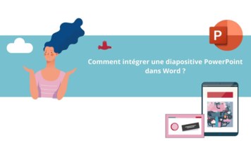 Comment intégrer une diapositive PowerPoint dans Word ?