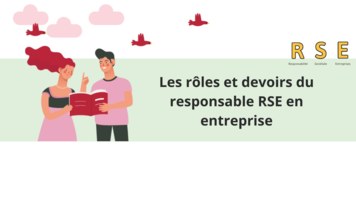 Les rôles et devoirs du responsable RSE en entreprise