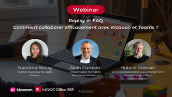 [Replay Webinar] Comment collaborer efficacement avec Klaxoon et Teams ?