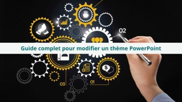 Guide complet pour modifier un thème PowerPoint