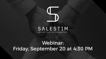 Upcoming SalesTim Webinar : Adoption and Governance in Teams