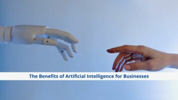 The Benefits of Artificial Intelligence for Businesses